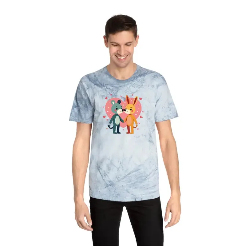 Color Blast t Shirt Valentines Day Icon
