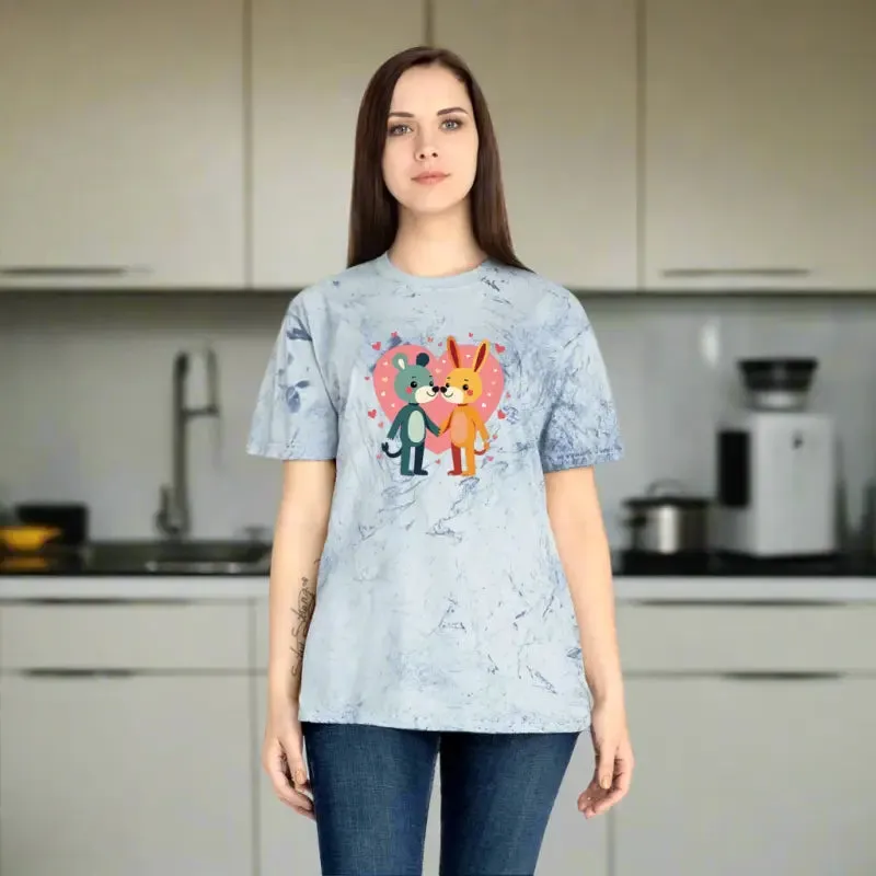 Color Blast t Shirt Valentines Day Icon