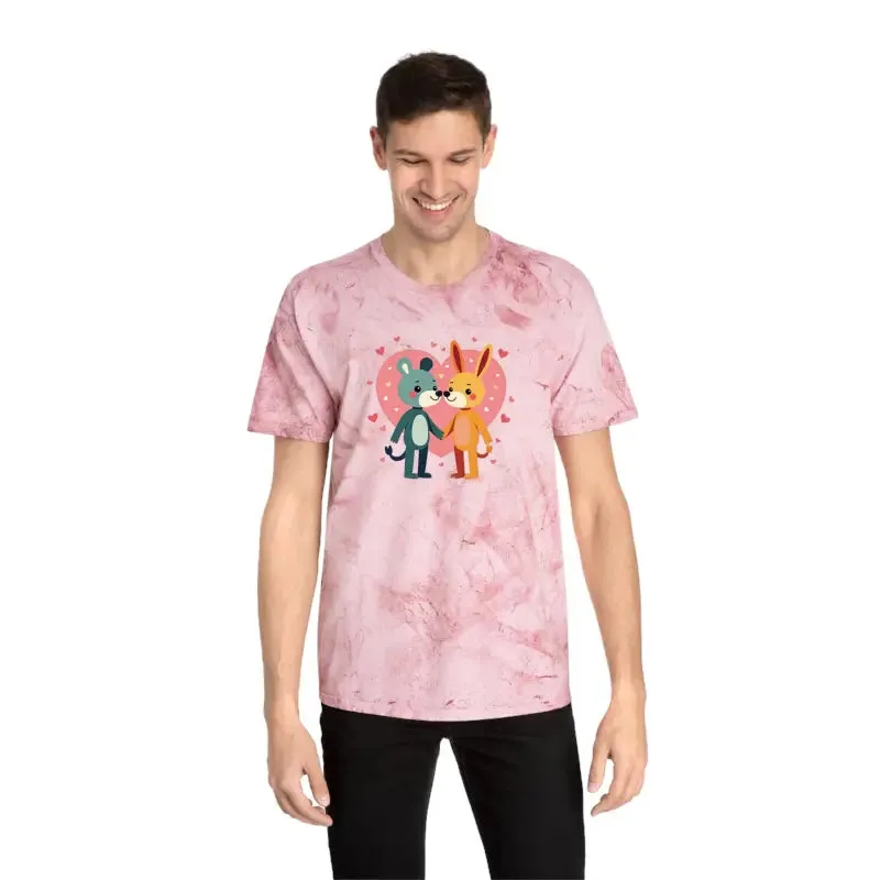 Color Blast t Shirt Valentines Day Icon