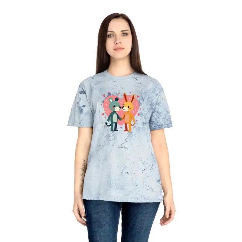Color Blast t Shirt Valentines Day Icon