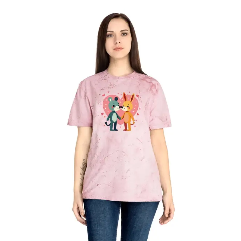 Color Blast t Shirt Valentines Day Icon