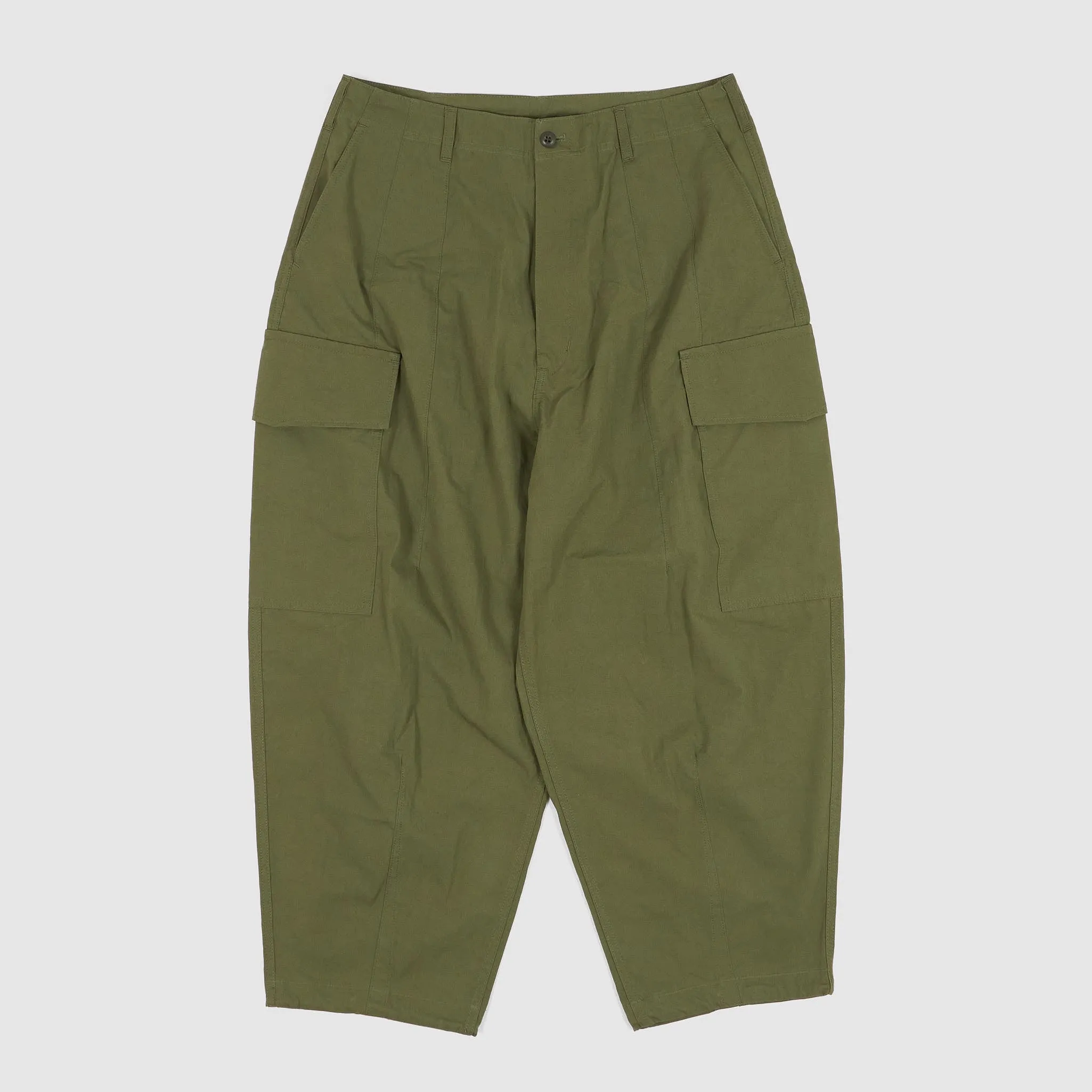 Comme Des Garçons Homme Wide Fitted Cargo Trousers