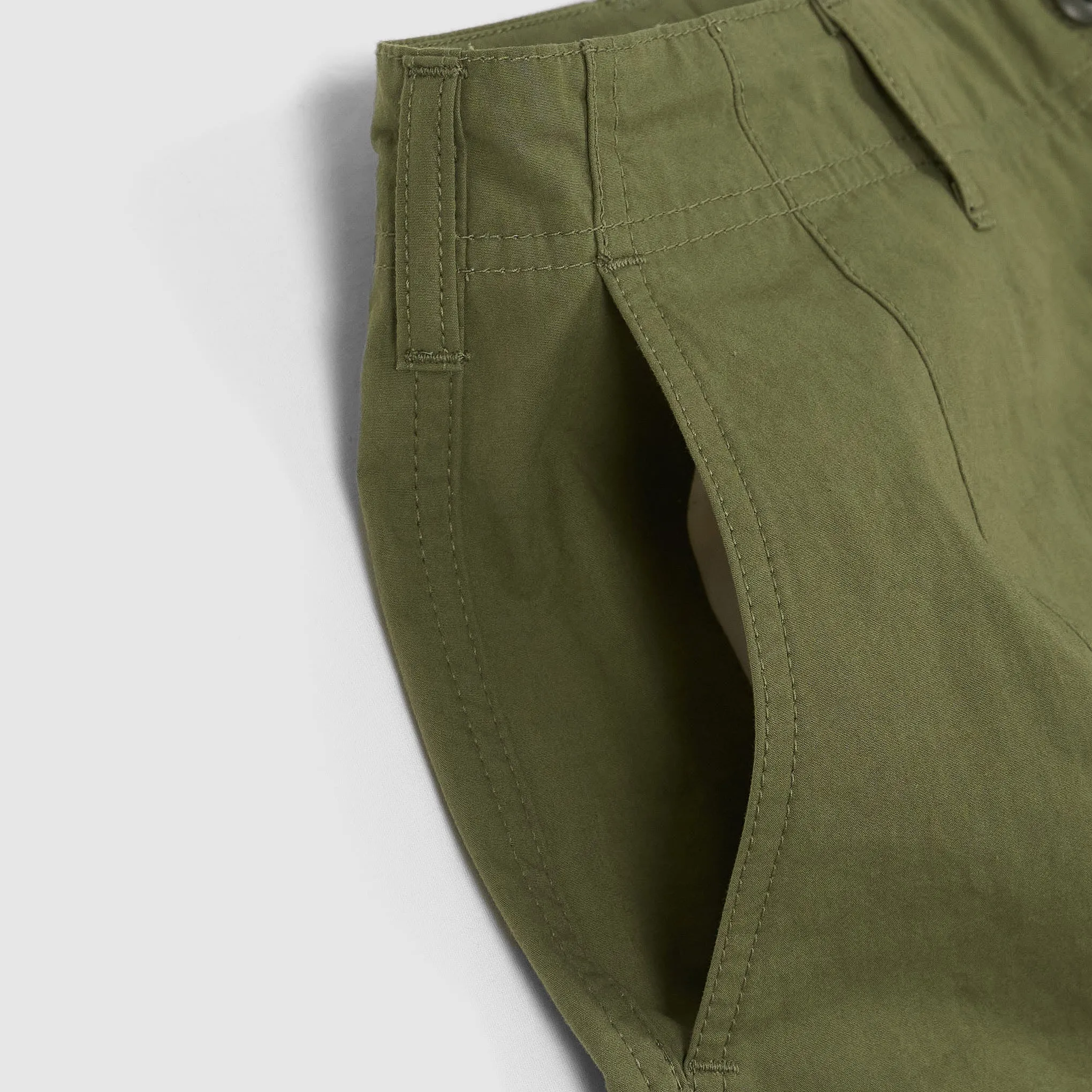 Comme Des Garçons Homme Wide Fitted Cargo Trousers