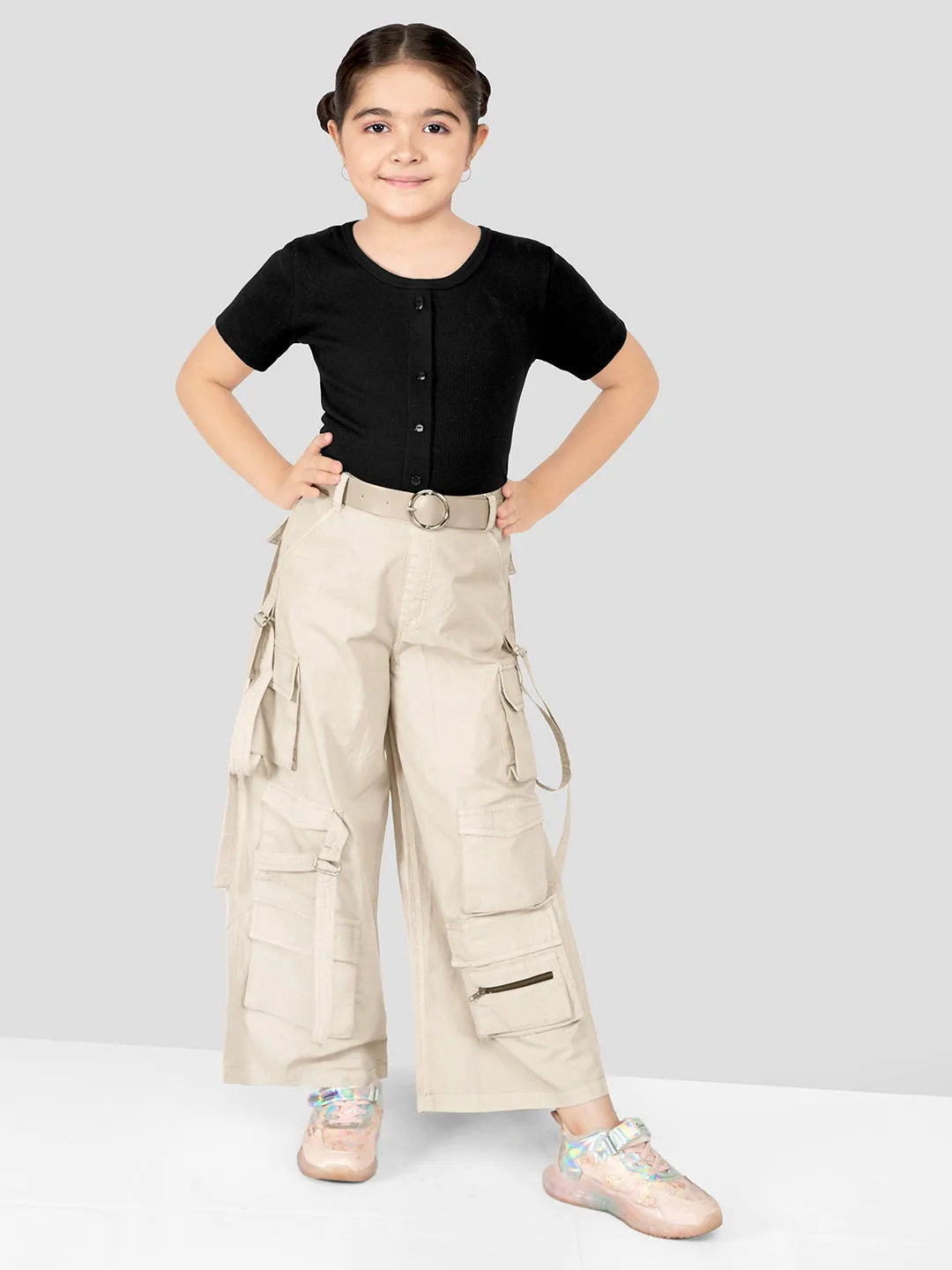 Cotton Ten Pockets Cargo for Girls & Boys