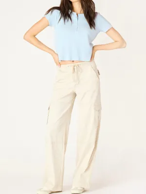 Cream Cool Girl Pant