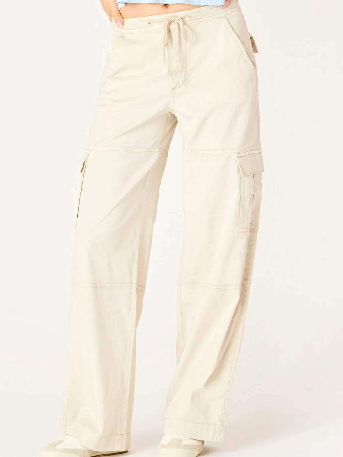 Cream Cool Girl Pant