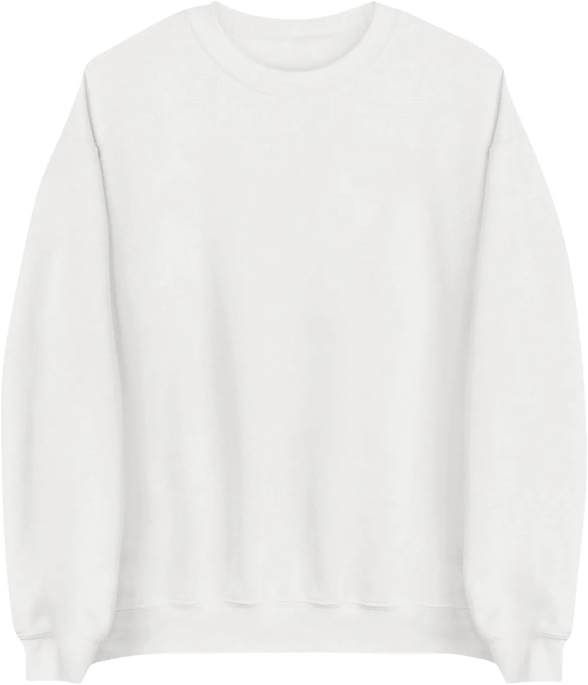 Crewneck Sweatshirts Women Oversized Preppy Sweatshirt Cute Loose Fit Fleece Pullover Comfort Plain Hoodies