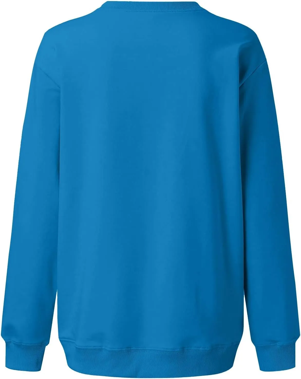 Crewneck Sweatshirts Women Trendy Casual Long Sleeve Tops Cute Teen Girls Crew Neck Sweatshirt Sweaters 2024