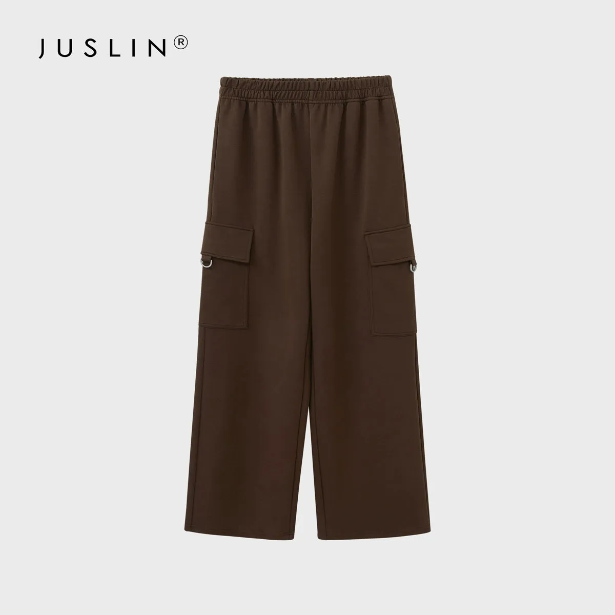 Cropped Jacket and Cargo Pants Set