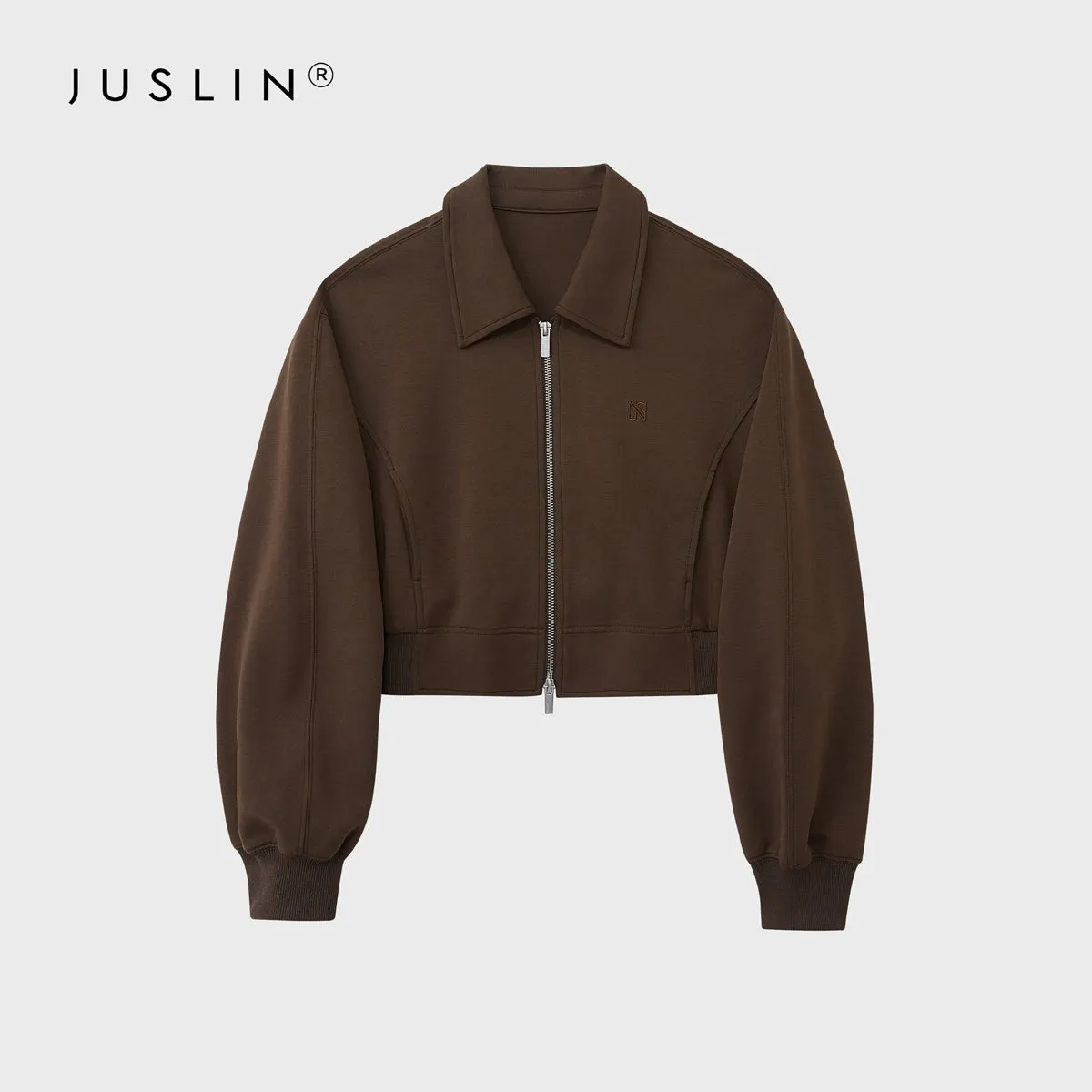 Cropped Jacket and Cargo Pants Set