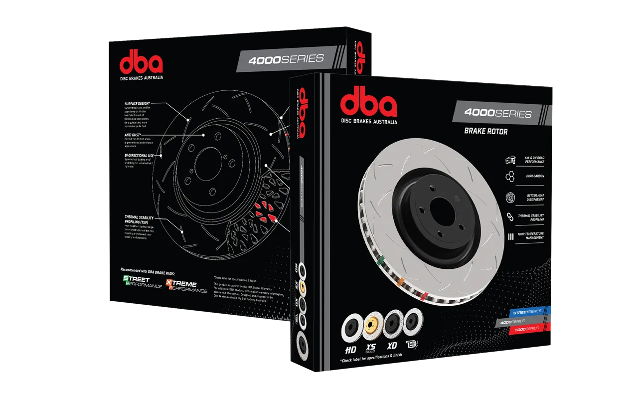 DBA 4000 T3 Slotted Brake Pontiac Vibe (13-18) 296mm Front Rotor