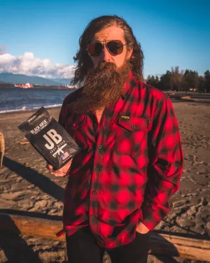 Dixxon Black Rifle Coffee Co Fireside Flannel- Red