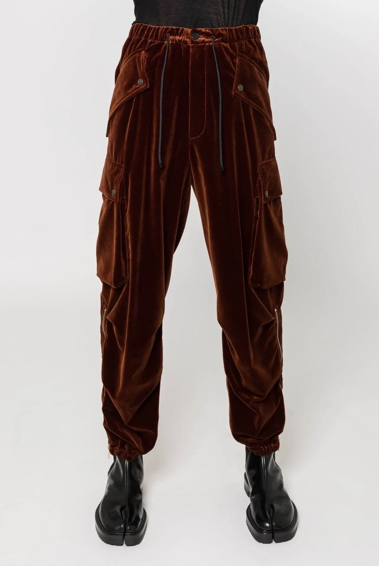 Dries Van Noten Pentrig Velvet Pants
