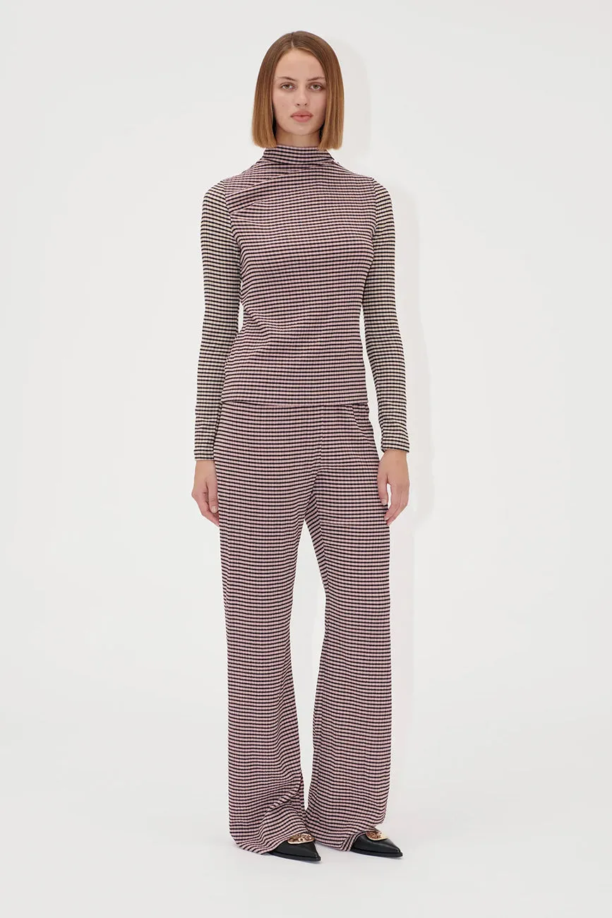 ELASTICATED WAISTBAND PANTS