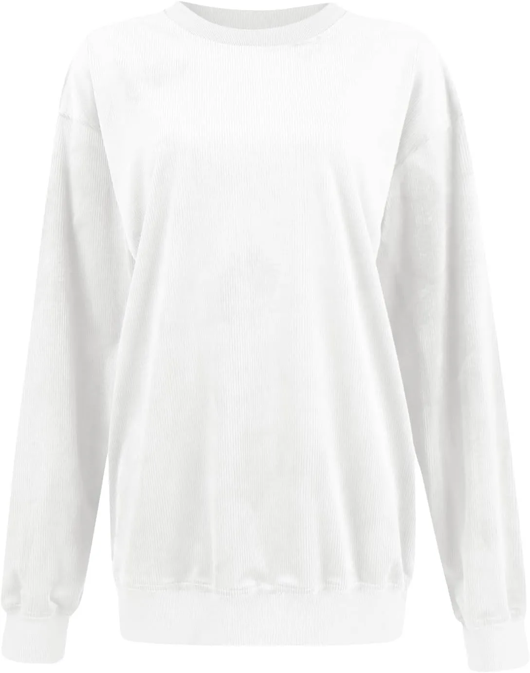 Fall Sweatshirts for Women Trendy Oversized Teacher Crewneck Sweatshirt Drop Shoulder Long Sleeve Pullover Sweaters