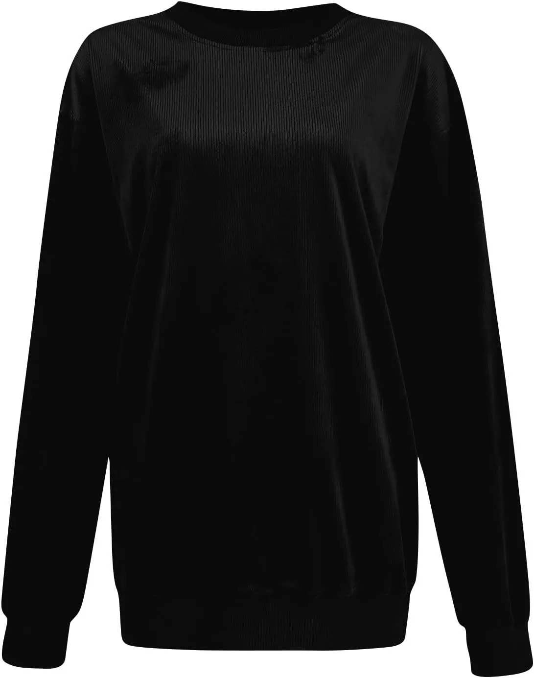 Fall Sweatshirts for Women Trendy Oversized Teacher Crewneck Sweatshirt Drop Shoulder Long Sleeve Pullover Sweaters