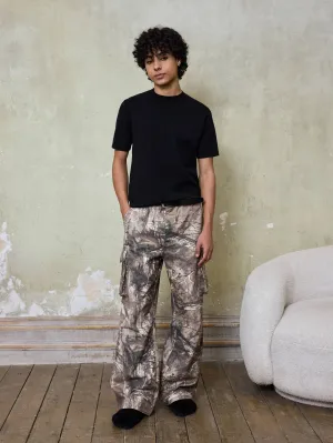 Fallen Leaves Camouflage Cargo Pants