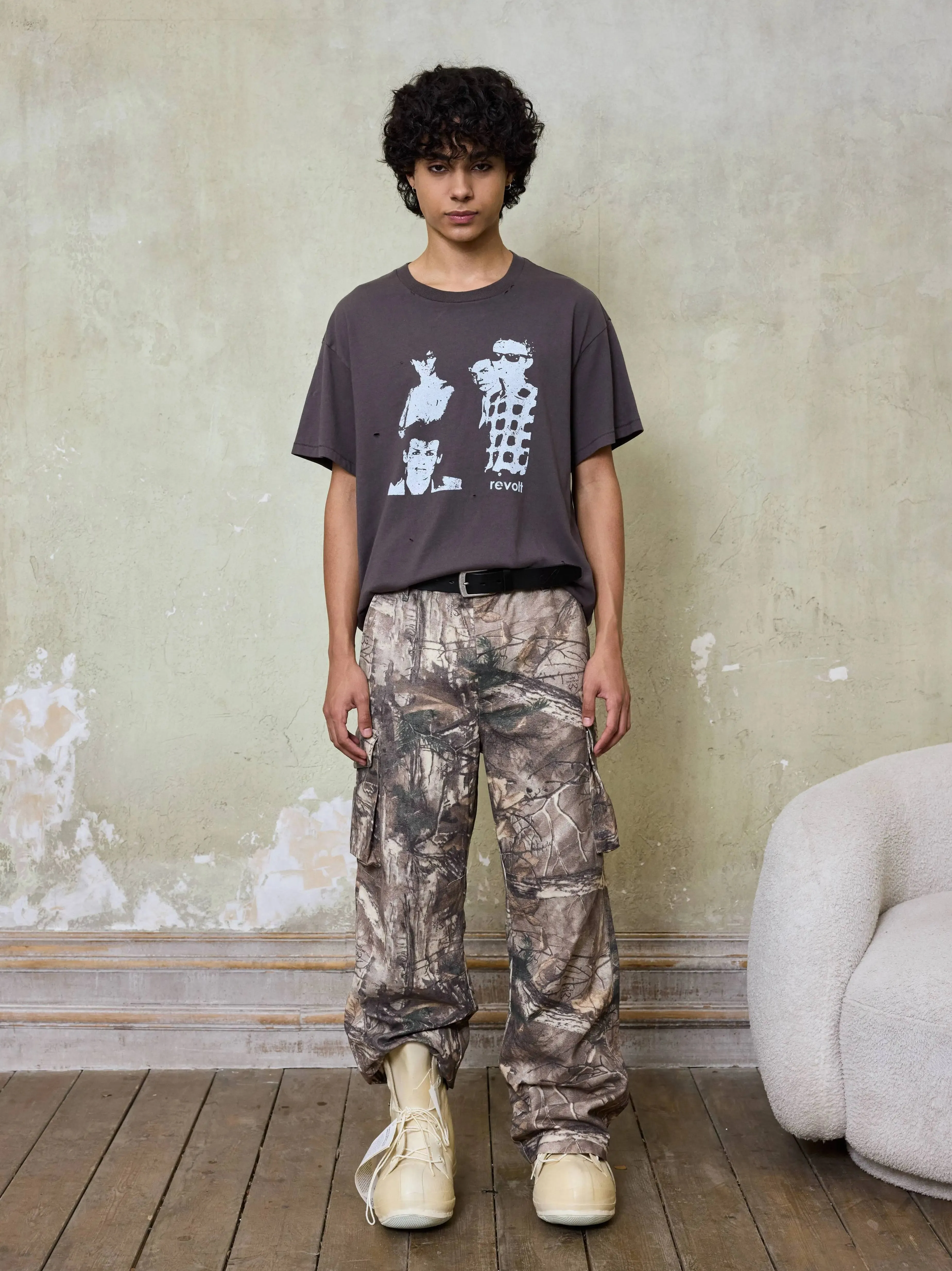 Fallen Leaves Camouflage Cargo Pants