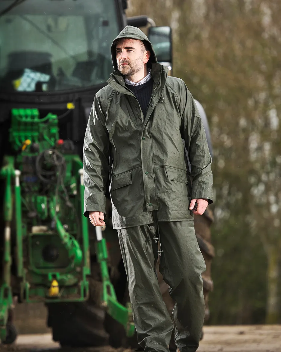 Fortress Flex Unisex Waterproof Trousers (Olive)