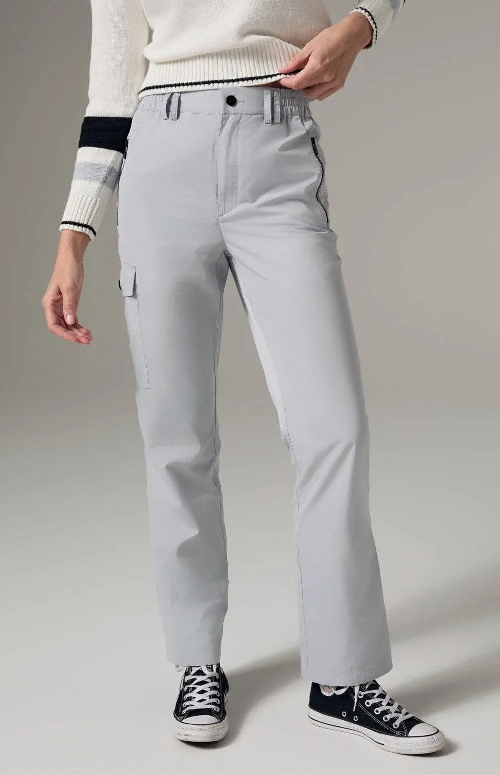 Frankie Cargo Pant | Silver