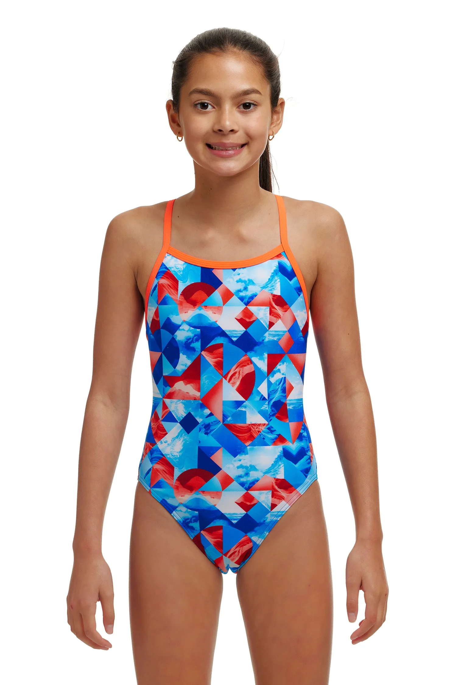 Funkita Big Swell Girls Single Strap One Piece
