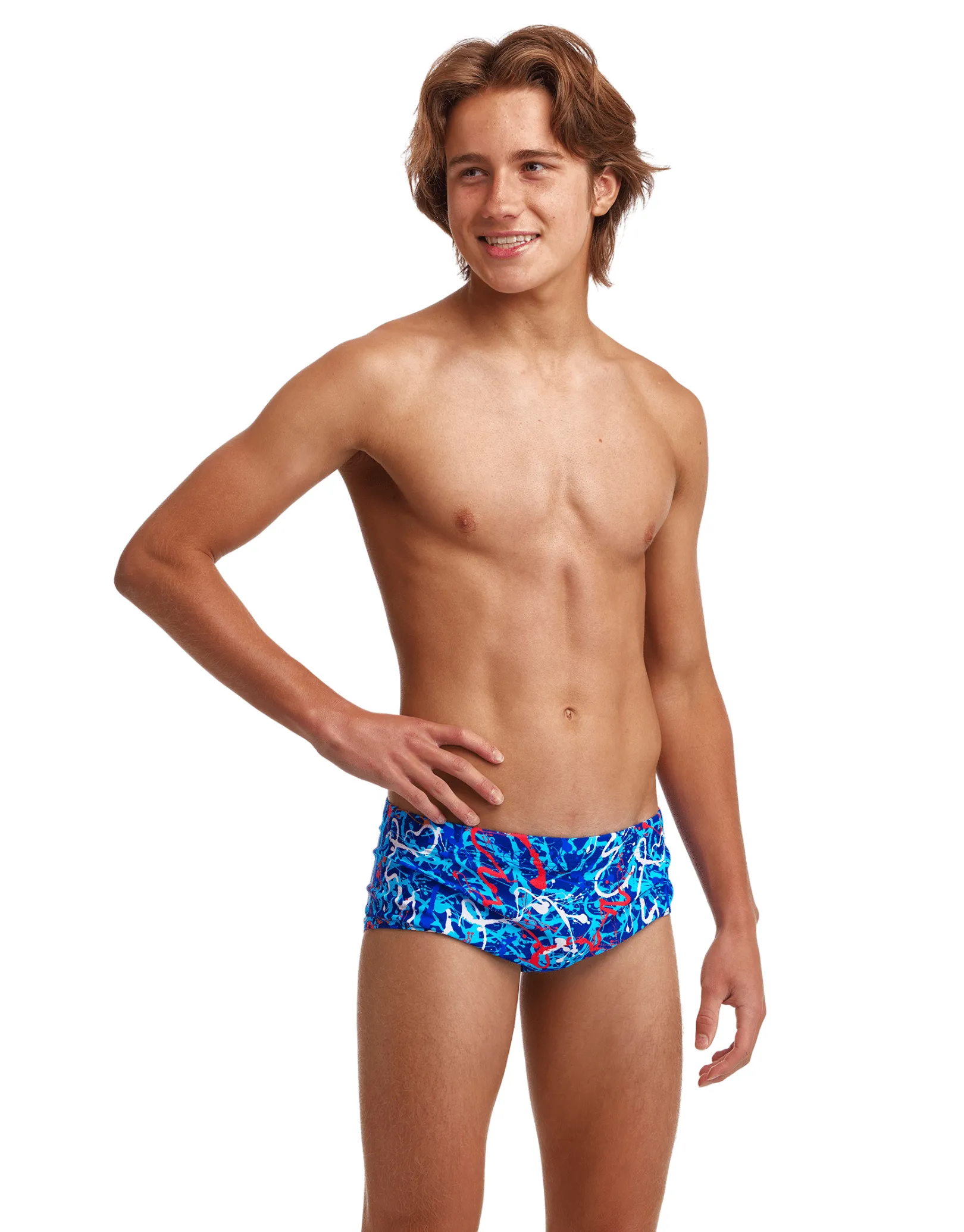 Funky Trunks Boys Mr Squiggle Swim Trunks