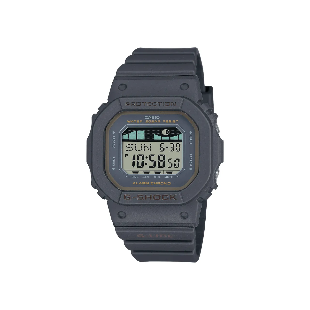 G-Shock 5600 Series - Dark Grey - G-Lide Watch - GLXS5600-1D