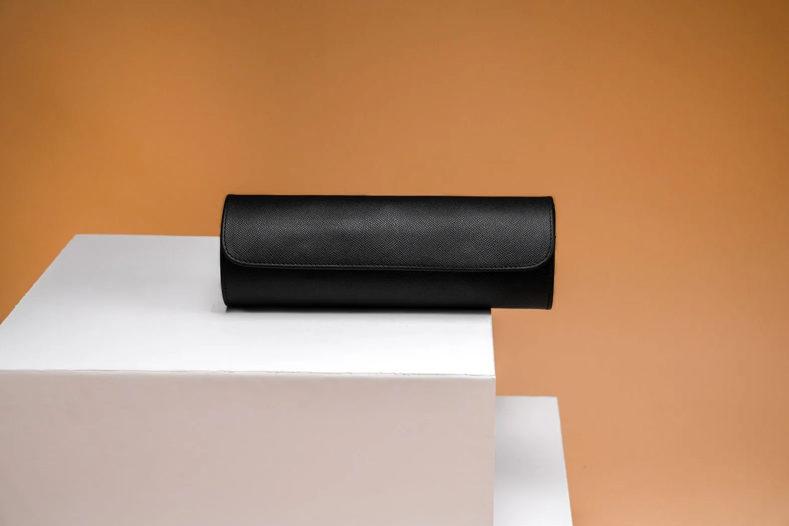 Galata Saffiano Black Watch Roll
