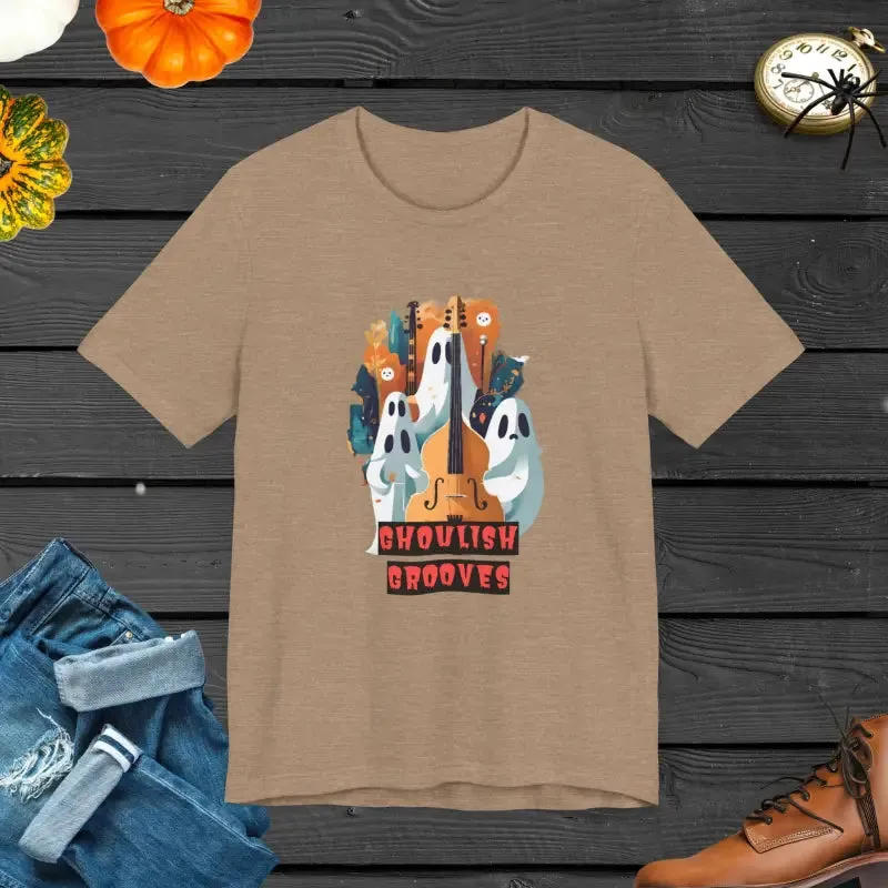 Ghoulish Grooves Unisex Tee for Killer Looks