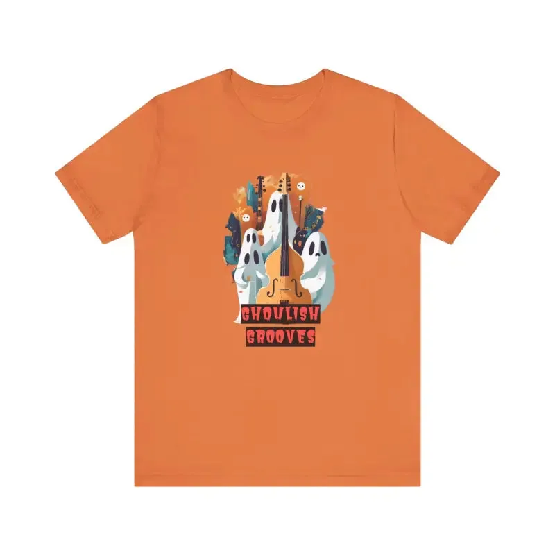 Ghoulish Grooves Unisex Tee for Killer Looks