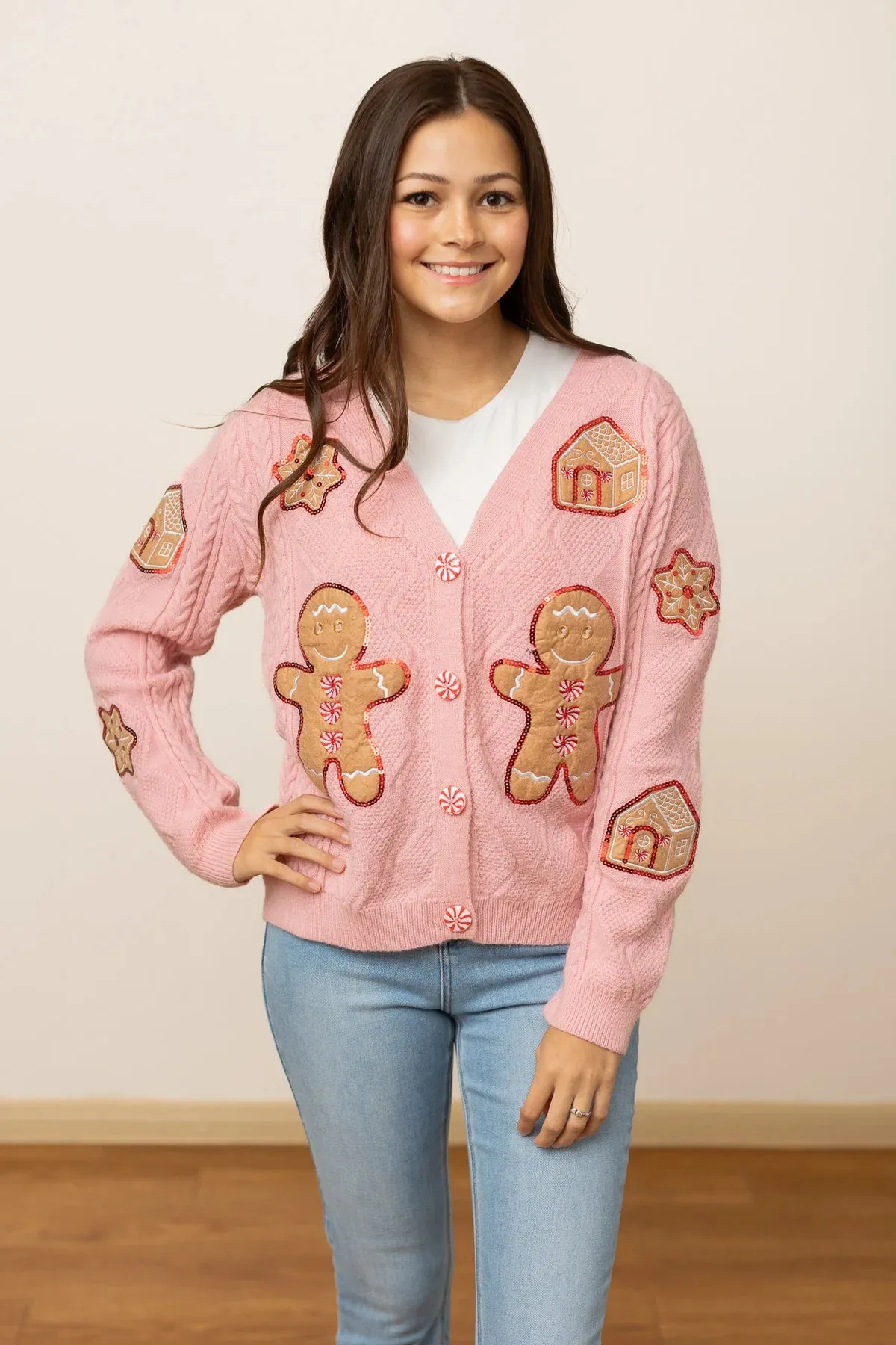 Gingerbread Dream Cardigan