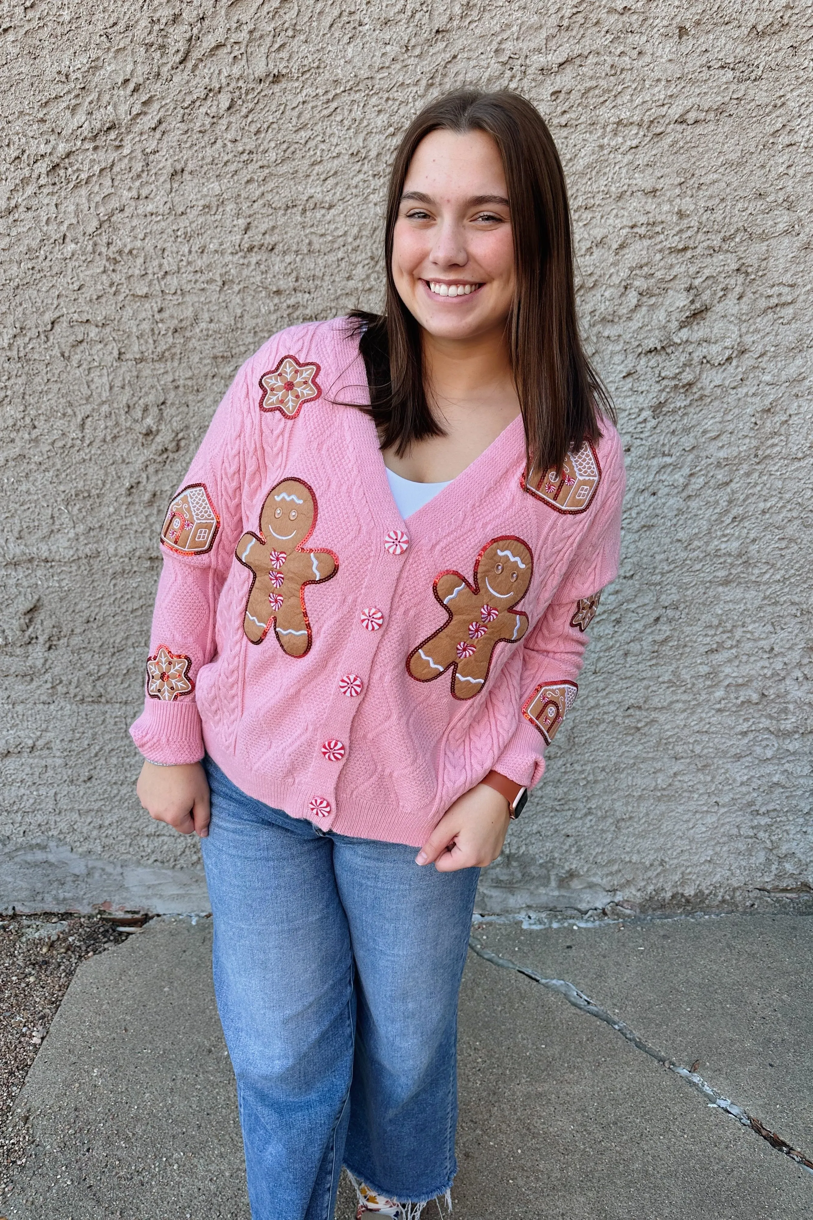Gingerbread Dream Cardigan