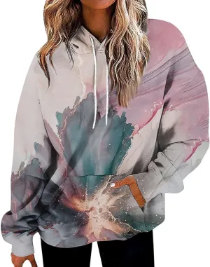 GOFULY Sweatshirt Blazer Women Fall Solid Hoodies Lightweight Winter Sweatshirts Long Sleeve Drawstring Sweaters With Pocket