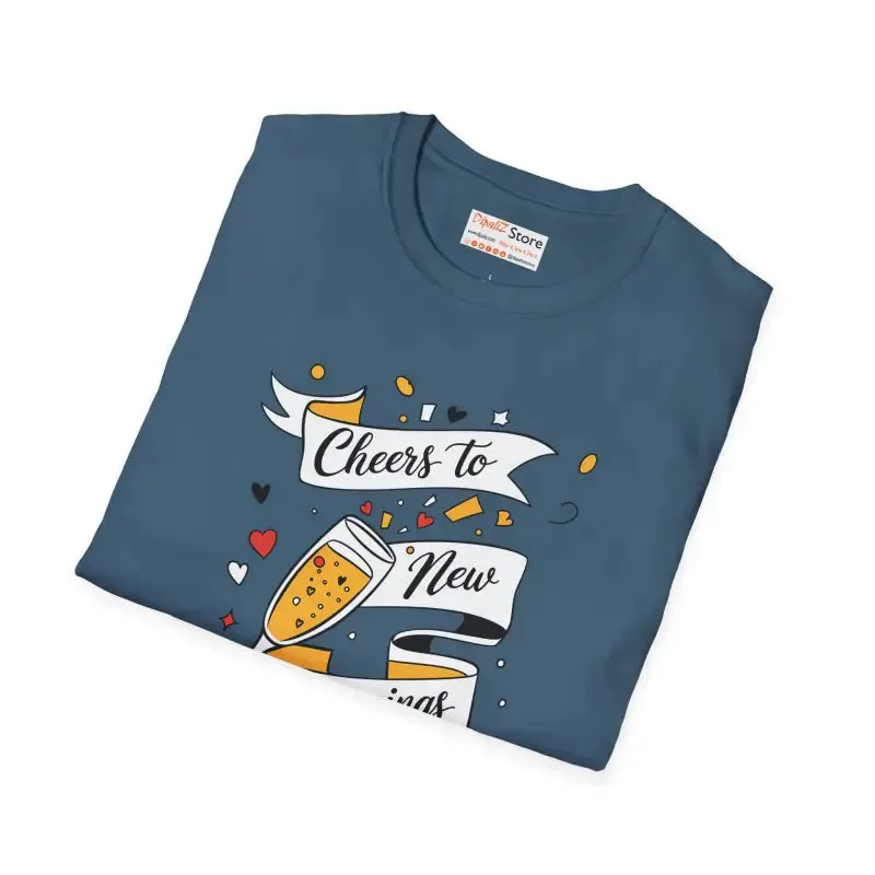 Graphic Tees Cheers to New Beginnings