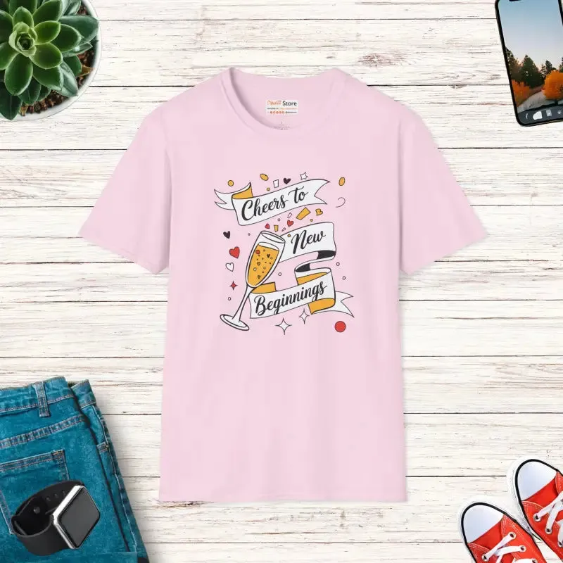 Graphic Tees Cheers to New Beginnings