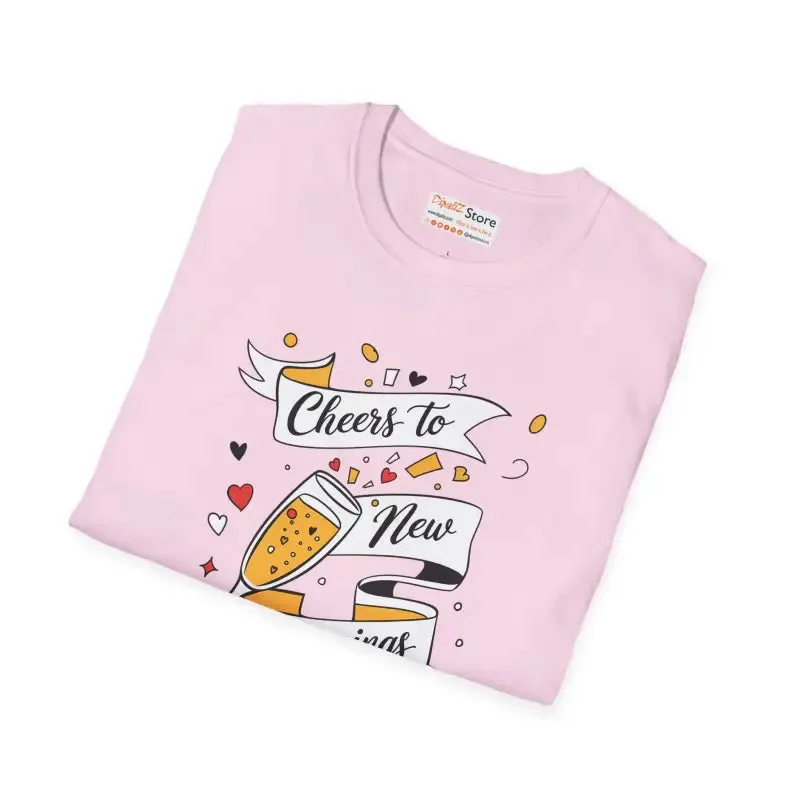 Graphic Tees Cheers to New Beginnings