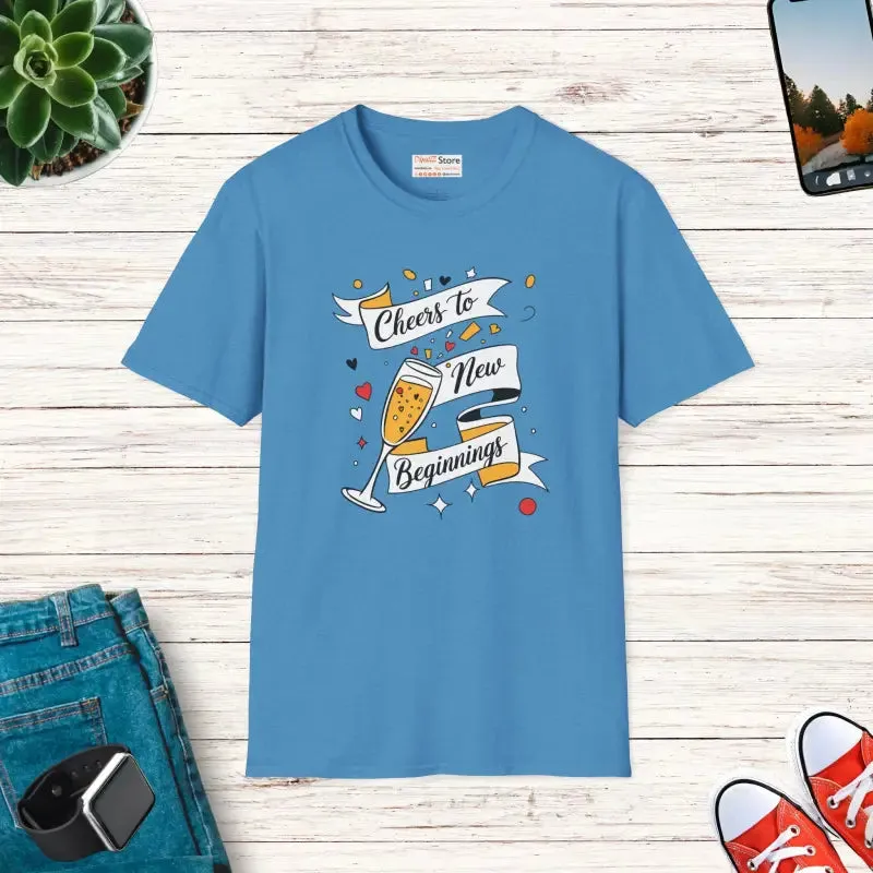 Graphic Tees Cheers to New Beginnings