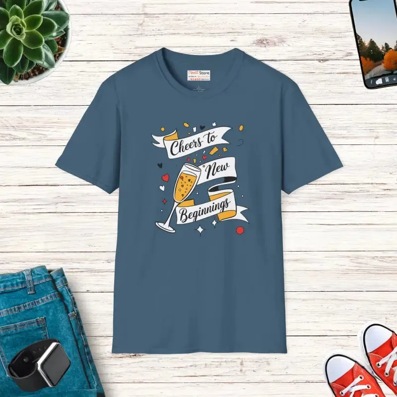 Graphic Tees Cheers to New Beginnings