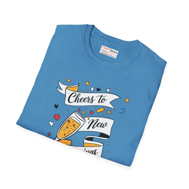 Graphic Tees Cheers to New Beginnings