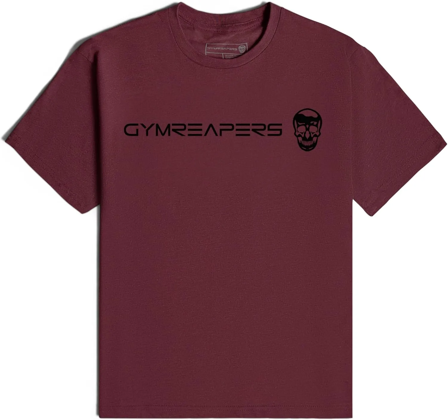 Gymreapers Workout Short Sleeve Shirt Workout T-Shirt for Men Crew Neck Shirts Casual Gym Cotton Everyday Tee