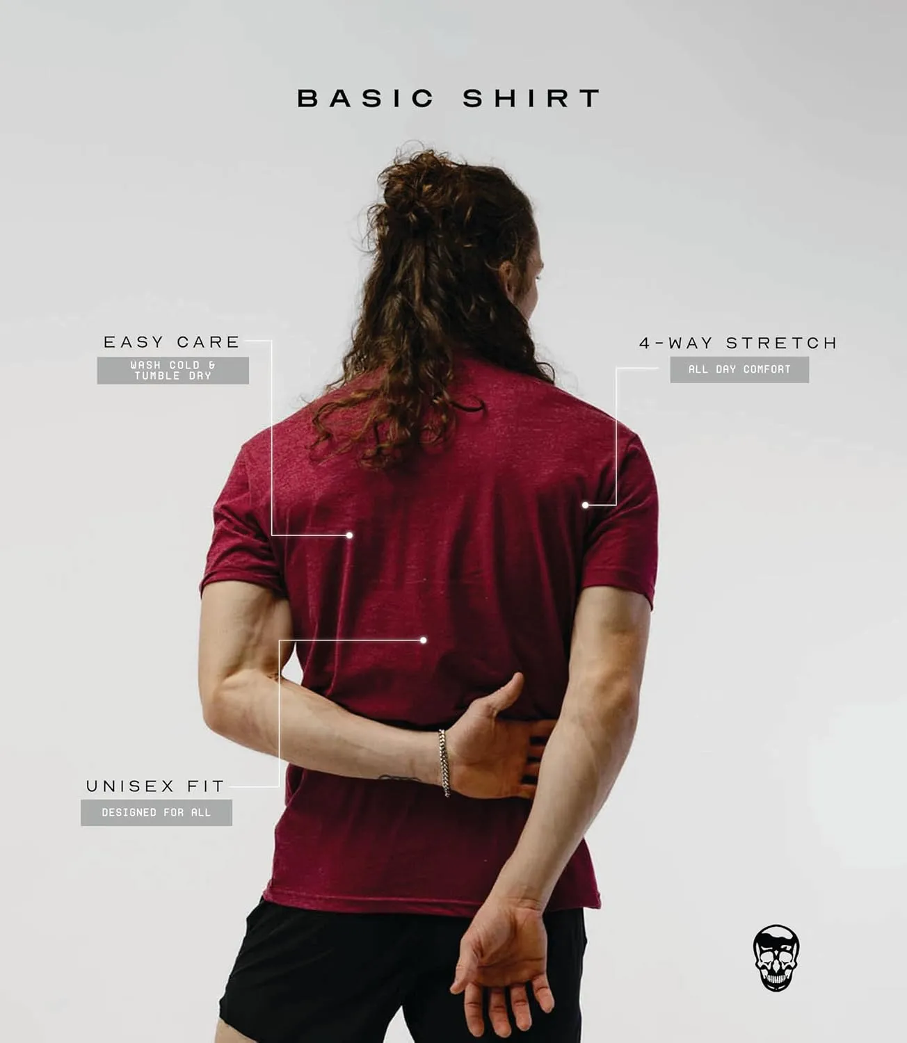 Gymreapers Workout Short Sleeve Shirt Workout T-Shirt for Men Crew Neck Shirts Casual Gym Cotton Everyday Tee