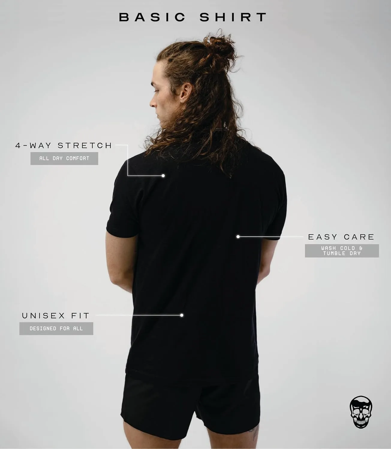 Gymreapers Workout Short Sleeve Shirt Workout T-Shirt for Men Crew Neck Shirts Casual Gym Cotton Everyday Tee