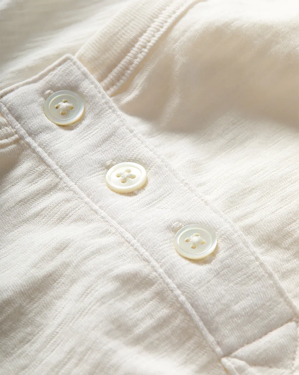 Harrison Cotton Henley Tank Top