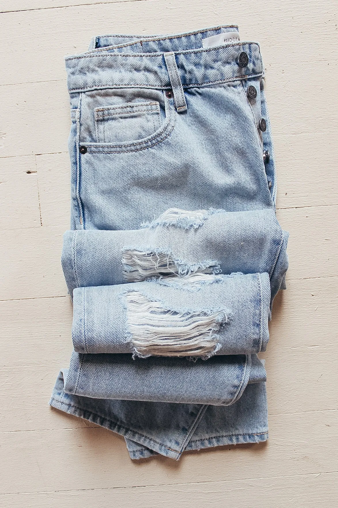 Hidden Tracey High Rise Straight Leg Jean
