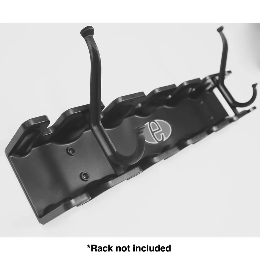 Hook Attachment 2-Pack for the Lacrosse Stick Storage Rack by Evolution Performance Sports