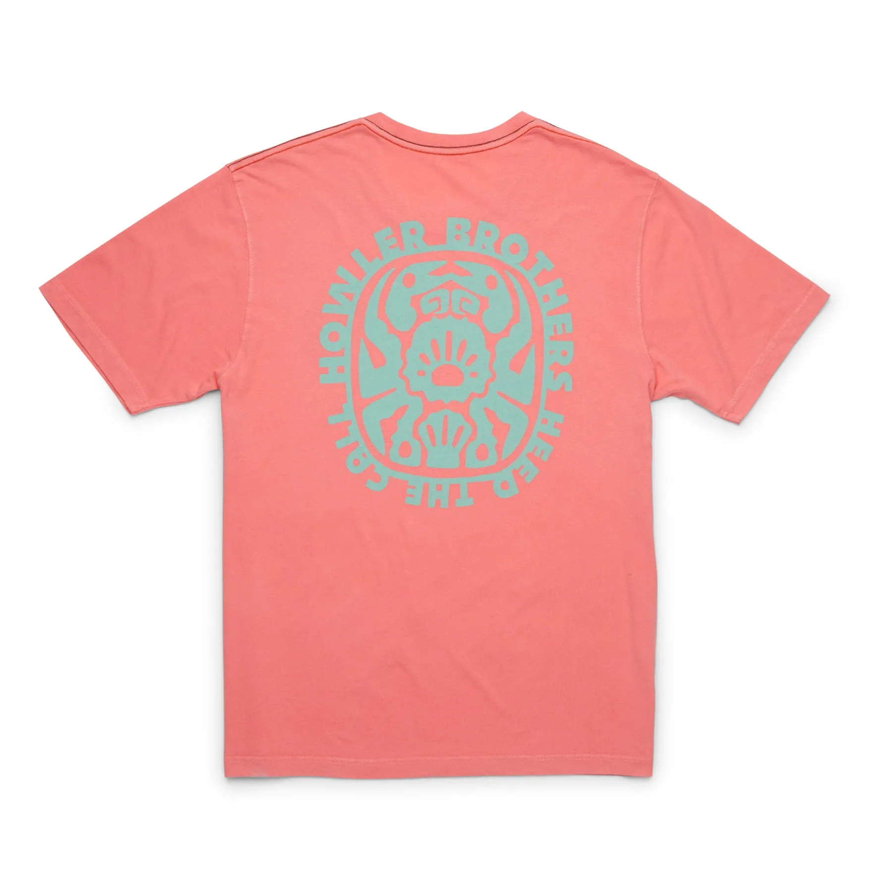 Howler Brothers Cotton T - Crab Idol : Coral