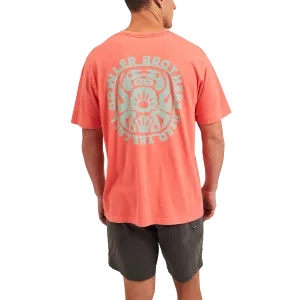 Howler Brothers Cotton T - Crab Idol : Coral