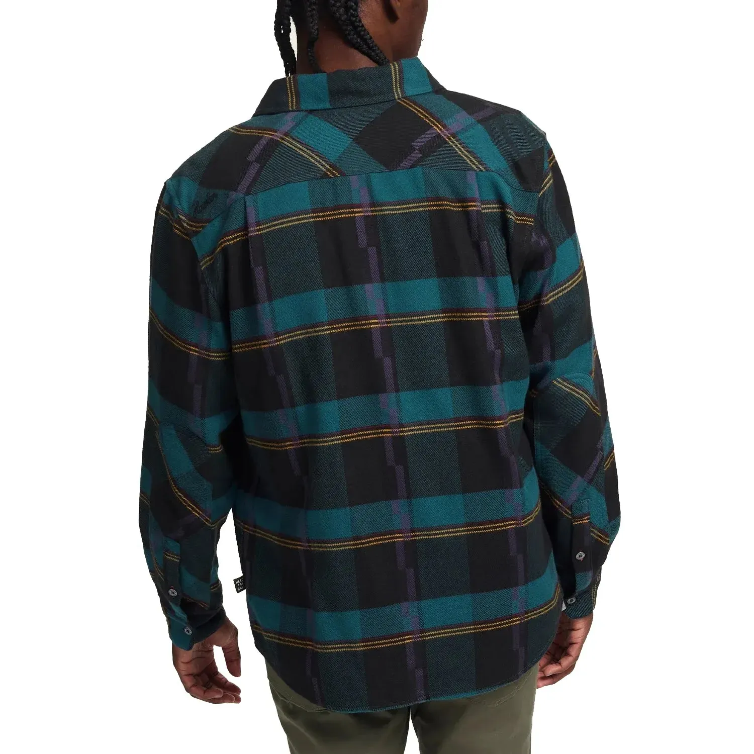 Howler Brothers Harker's Flannel - Backdrop Plaid : Phantom Blue