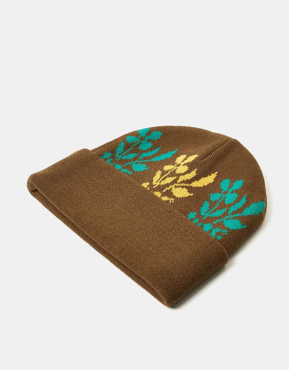 HUF Blossom Beanie - Coffee