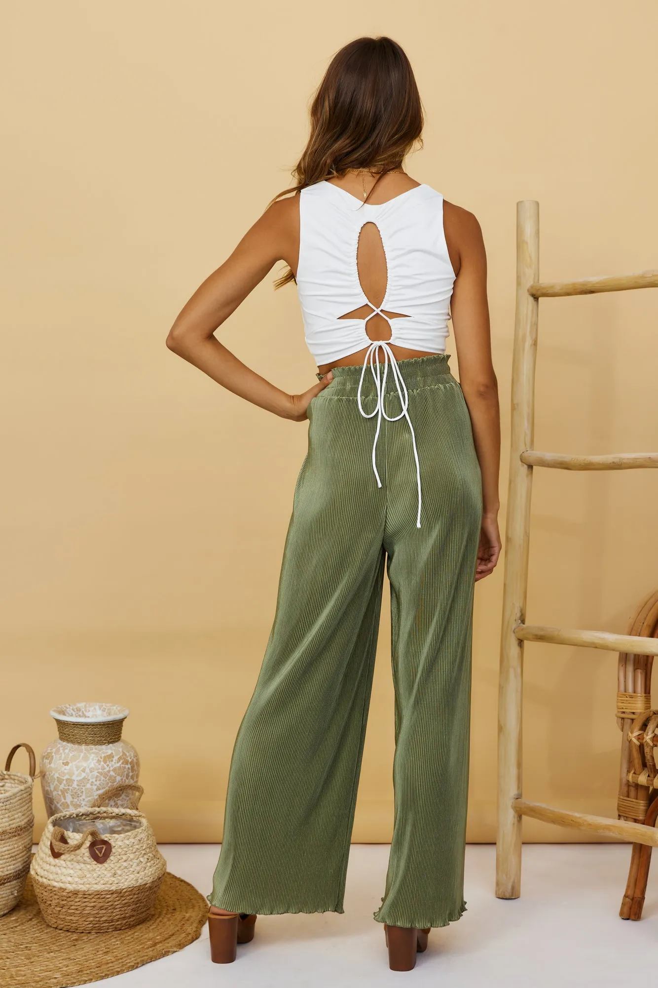 In Your Shade Pants Green
